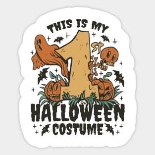 My First Boo - Intro to Halloween Sticker